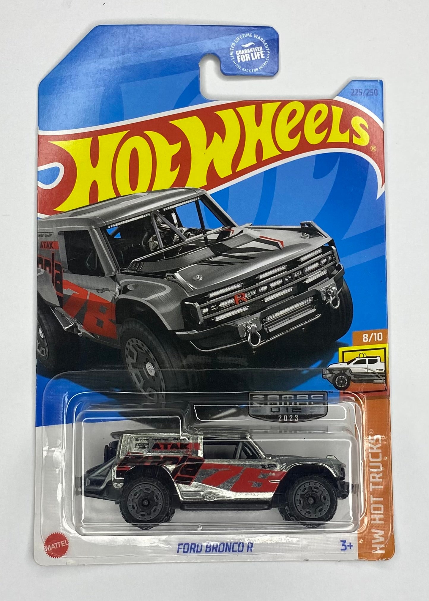 Hot Wheels Ford Bronco R ZAMAC