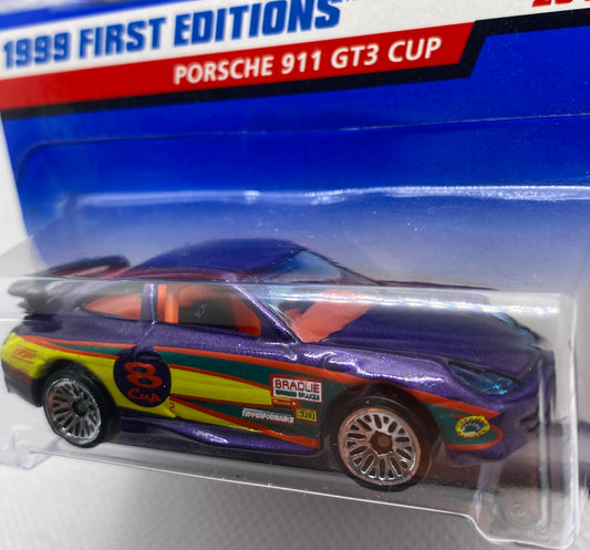 Hot Wheels Porsche 911 GT3 CUP-1999 FIRST EDITIONS