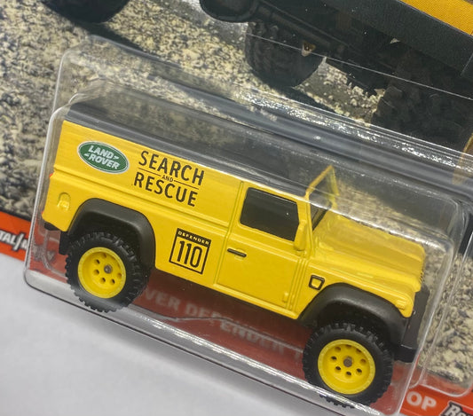 Hot Wheels Premium LAND ROVER DEFENDER WILD TERRAIN