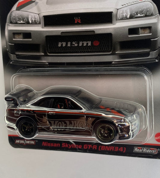 Hot Wheels NISSAN R34 GT-R