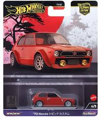 HOT WHEELS PREMIUM HONDA CIVIC JAPAN HISTORICS