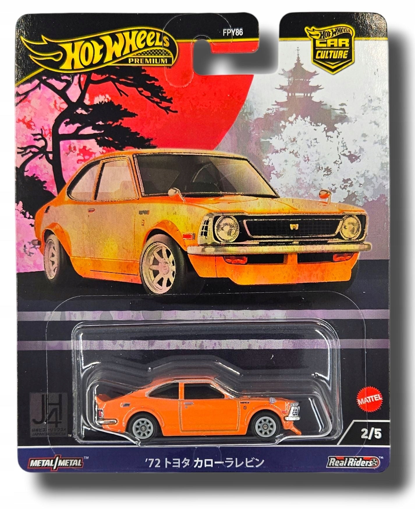 HOT WHEELS PREMIUM TOYOTA COROLLA JAPAN HISTORICS