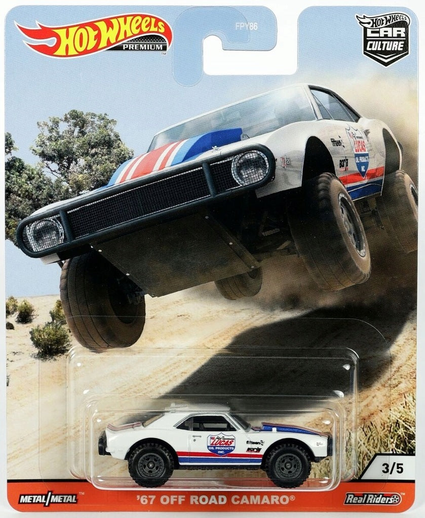 Hot Wheels Premium OFFROAD CAMARO Wild Terrain