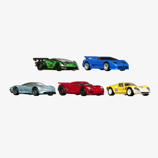 Hot Wheels EXOTIC ENVY Kontener 5szt.