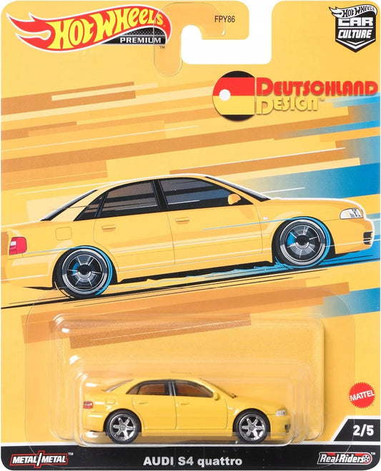 Hot Wheels PREMIUM AUDI S4 quattro Deutschland Design