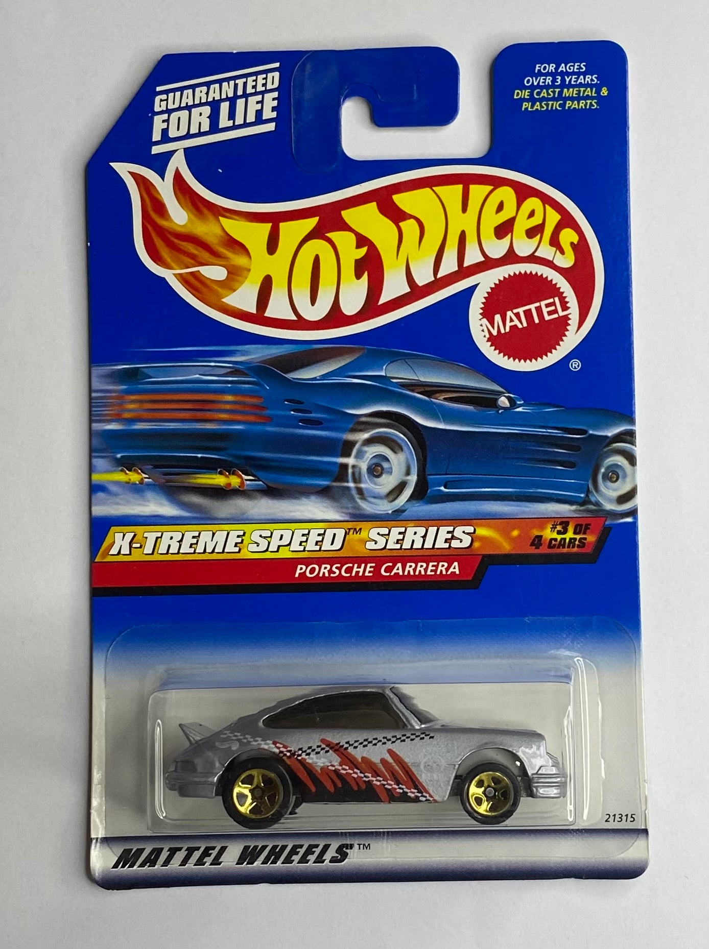 Hot Wheels Porsche Carrera Metal-metal