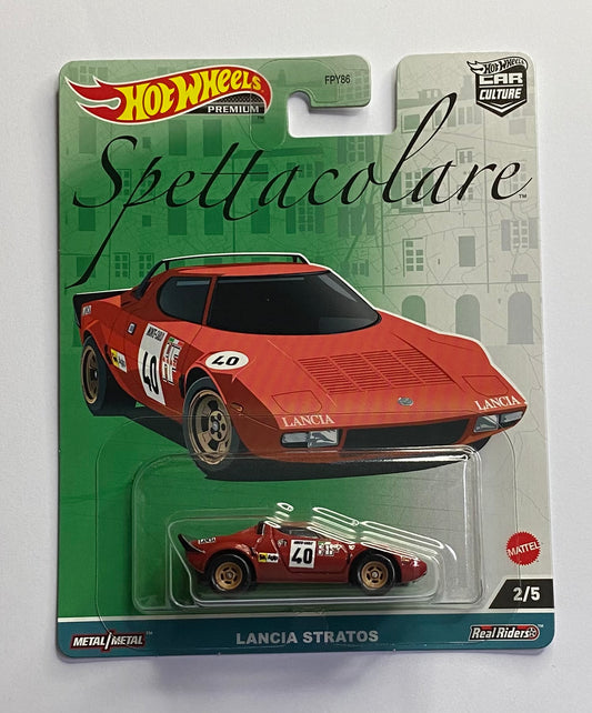 Auto Mattel Hot Wheels Premium Lancia Stratos