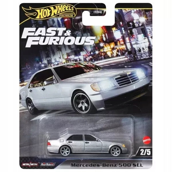 Hot Wheels Premium FAST&FURIOUS Mercedes 500-SEL