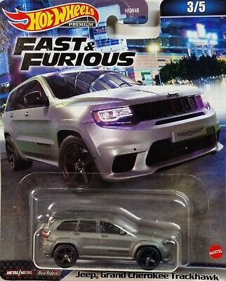 Hot Wheels Premium FAST&FURIOUS JEEP GRAND CHEROKEE TRACKHAWK