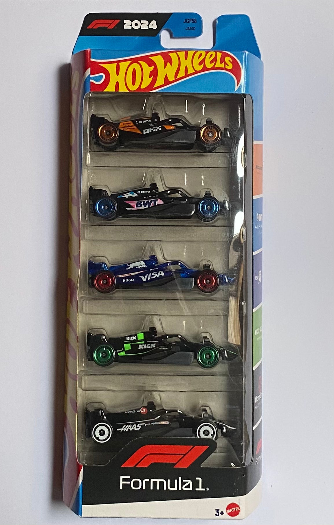 Hot Wheels F1 5pack Formula 1