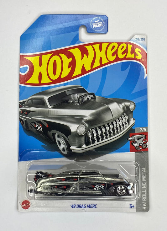 Hot Wheels 49 DRAG MERC ZAMAC