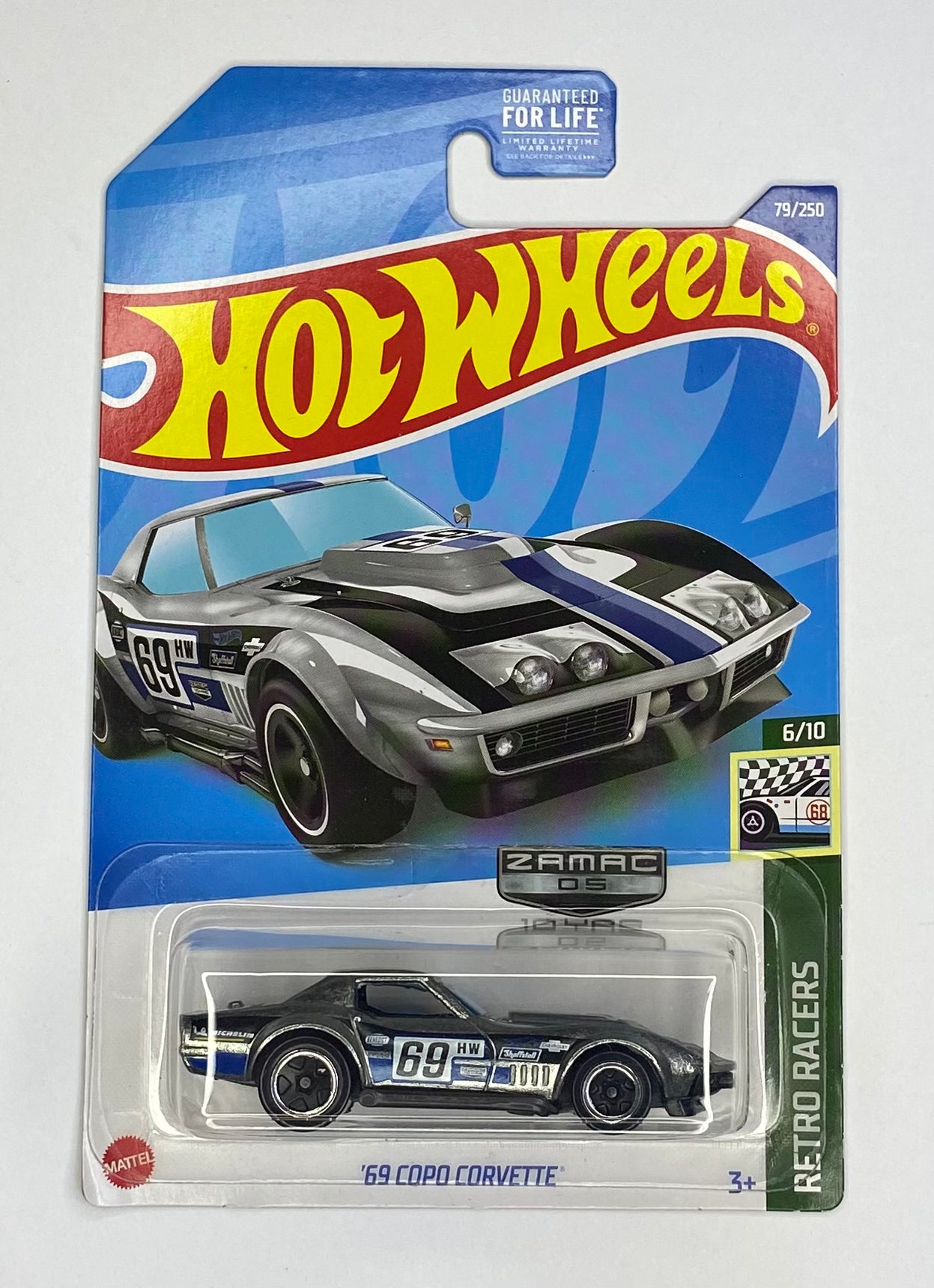 Hot Wheels 69 Copo Corvette ZAMAC