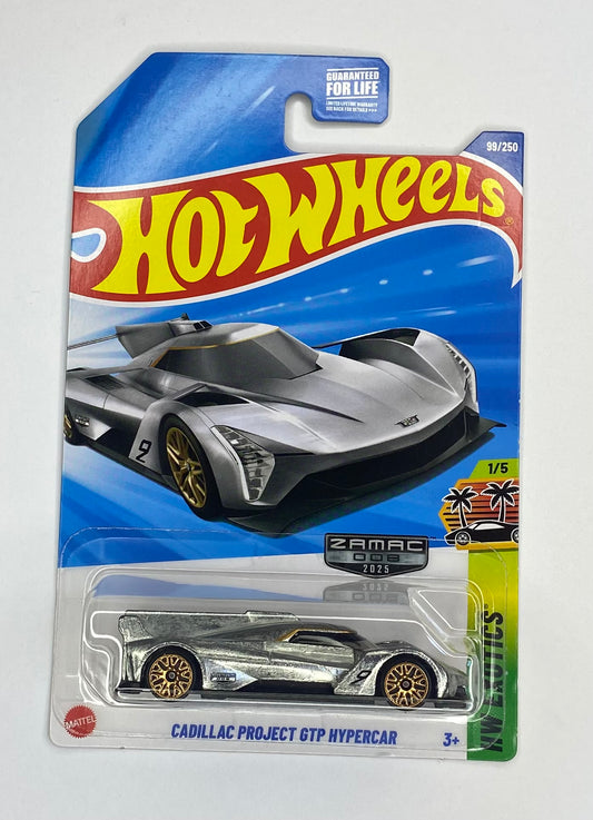 Hot Wheels Cadillac Project GTP Hypercar ZAMAC