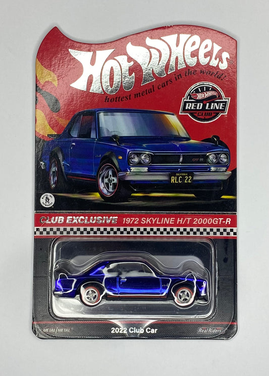 Hot Wheels Redline Club 1972 SKYLINE H/T 2000 GT-R RLC