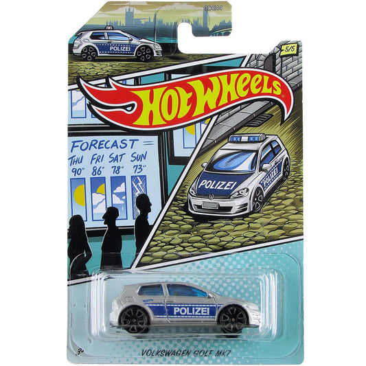 Hot Wheels VOLKSWAGEN GOLF MK7 POLIZEI
