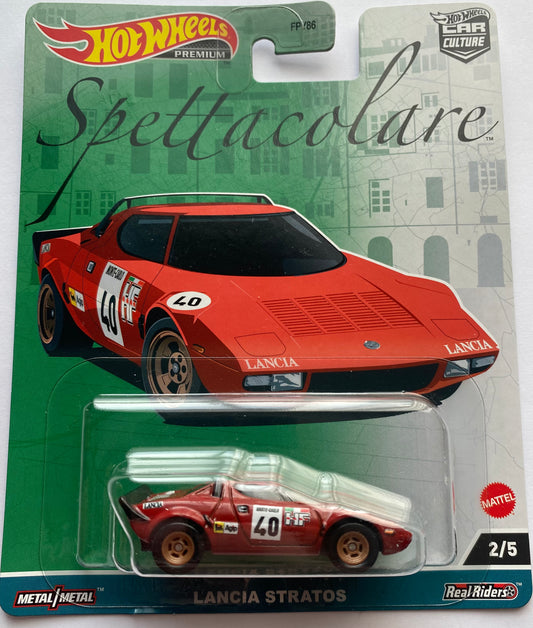 Auto Mattel Hot Wheels Premium Lancia Stratos