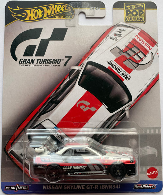 Hot Wheels Premium Nissan Skyline GT-R BNR34