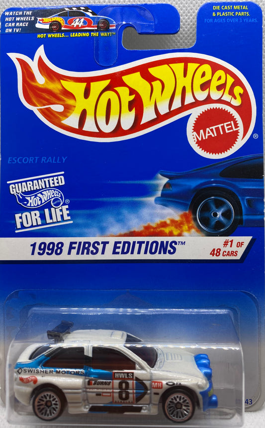 Hot Wheels 1998 FIRST EDITIONS ESCORT RALLY