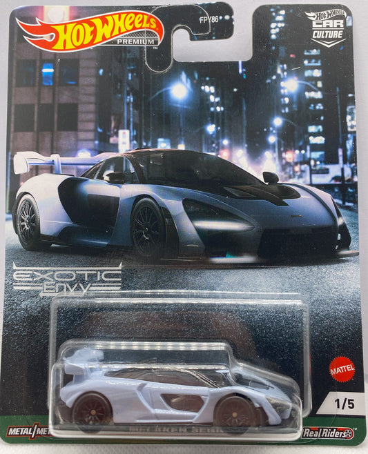 Hot Wheels Premium Exotic Envy McLaren Senna