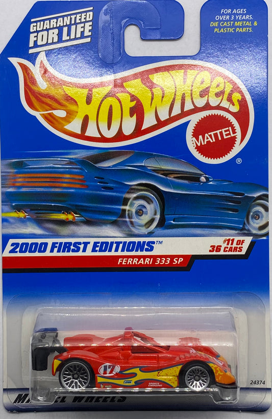 Hot Wheels 2000 FIRST EDITIONS Ferrari 333 SP