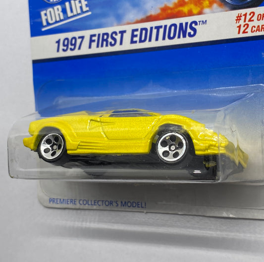 Hot Wheels 1997 FIRST EDITIONS Lamborghini Countach