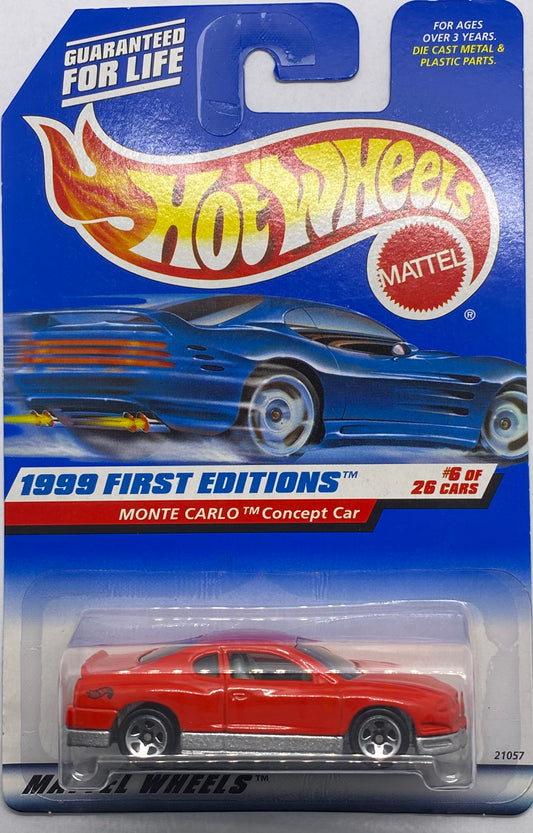 Hot Wheels MONTE CARLO Concept Car 1999 First Editions