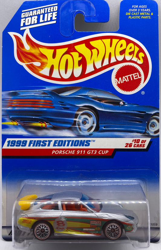 Hot Wheels PORSCHE 911 GT3 CUP 1999 FIRST EDITIONS