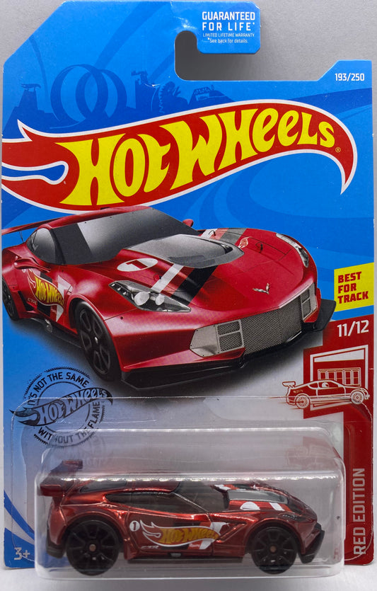 Hot Wheels CORVETTE C7R RED EDITION