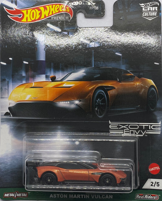 Hot Wheels Premium Exotic Envy ASTON MARTIN VULCAN