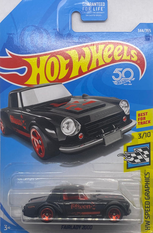 Hot Wheels FAIRLADY 2000 BLACK