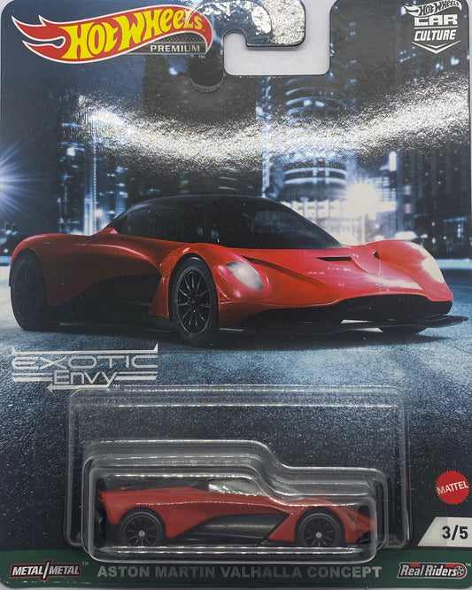 Hot Wheels Premium EXOTIC ENVY ASTON MARTIN VALHALLA