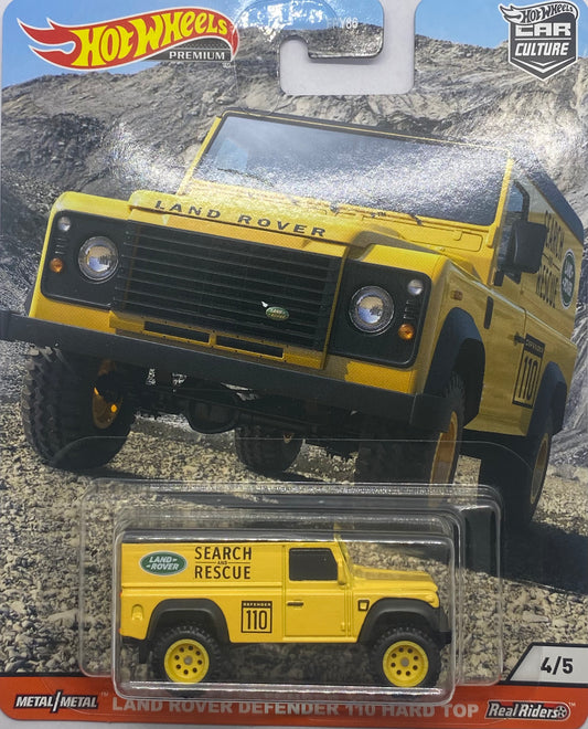 Hot Wheels Premium LAND ROVER DEFENDER WILD TERRAIN