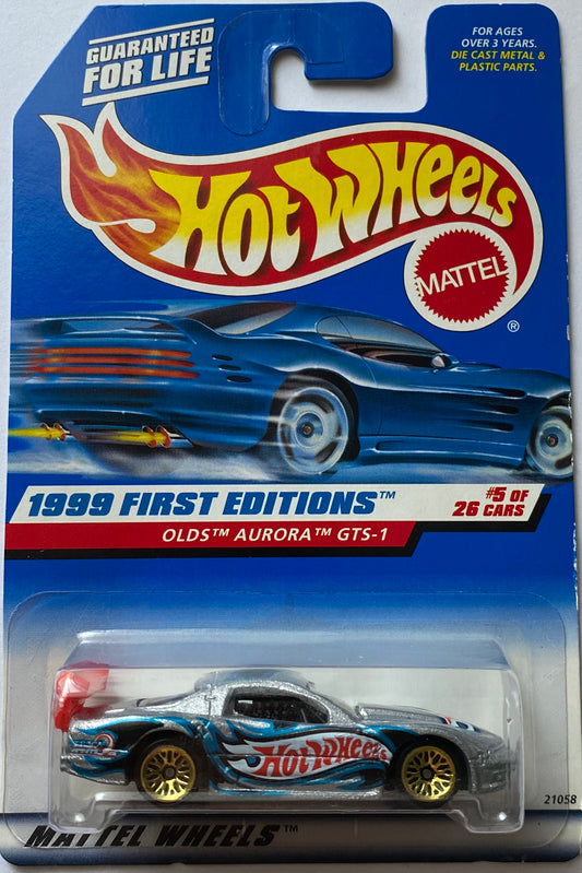 Hot Wheels AURORA GTS-1 SILVER