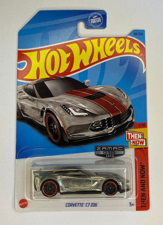 Hot Wheels Corvette C7 ZAMAC