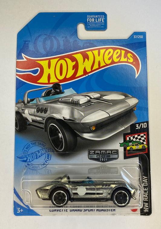 Hot Wheels ZAMAC CORVETTE GRAND SPORT