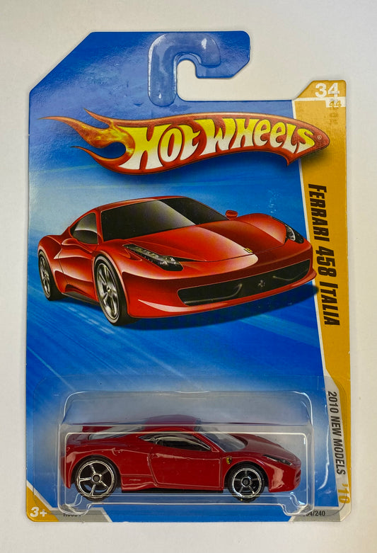 Hot Wheels FERRARI 458 ITALIA