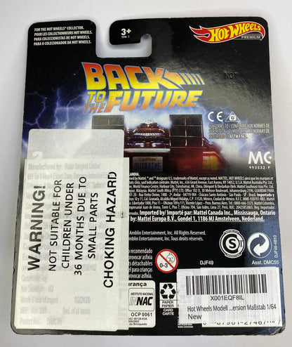 Hot Wheels Premium BTTF TIME MACHINE