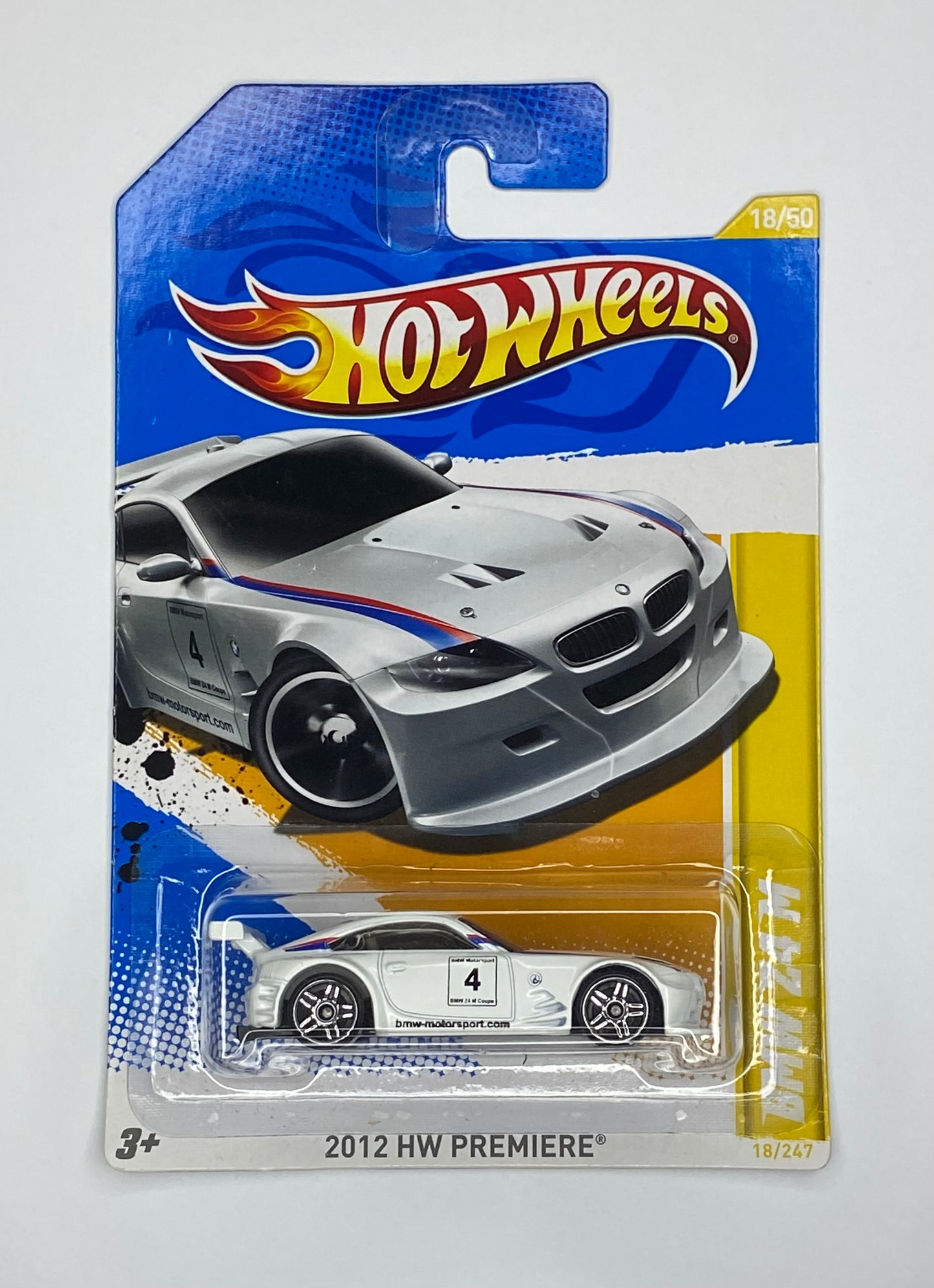 Hot Wheels BMW Z4 M białe