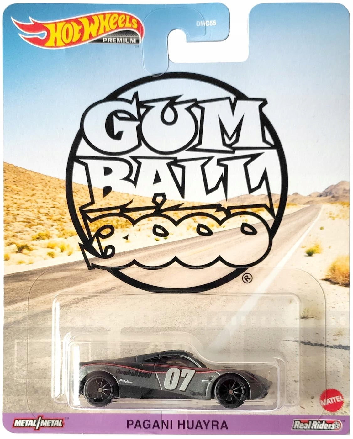 Hot Wheels Premium PAGANI HUAYRA GUMBALL3000