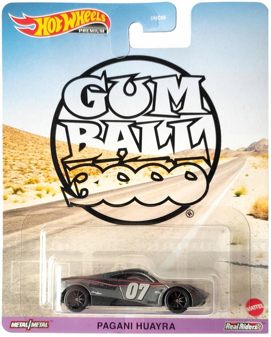 Hot Wheels Premium PAGANI HUAYRA GUMBALL3000