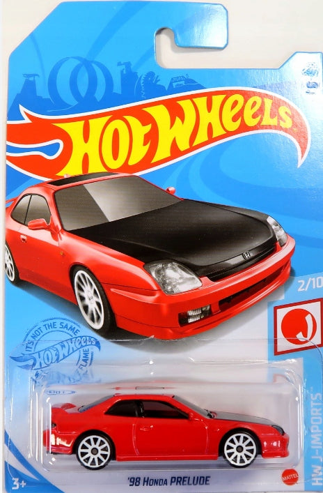 Hot Wheels '98 Honda Prelude RED