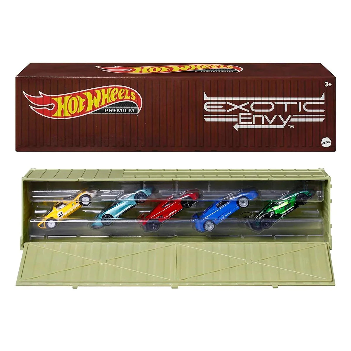 Hot Wheels EXOTIC ENVY Kontener 5szt.